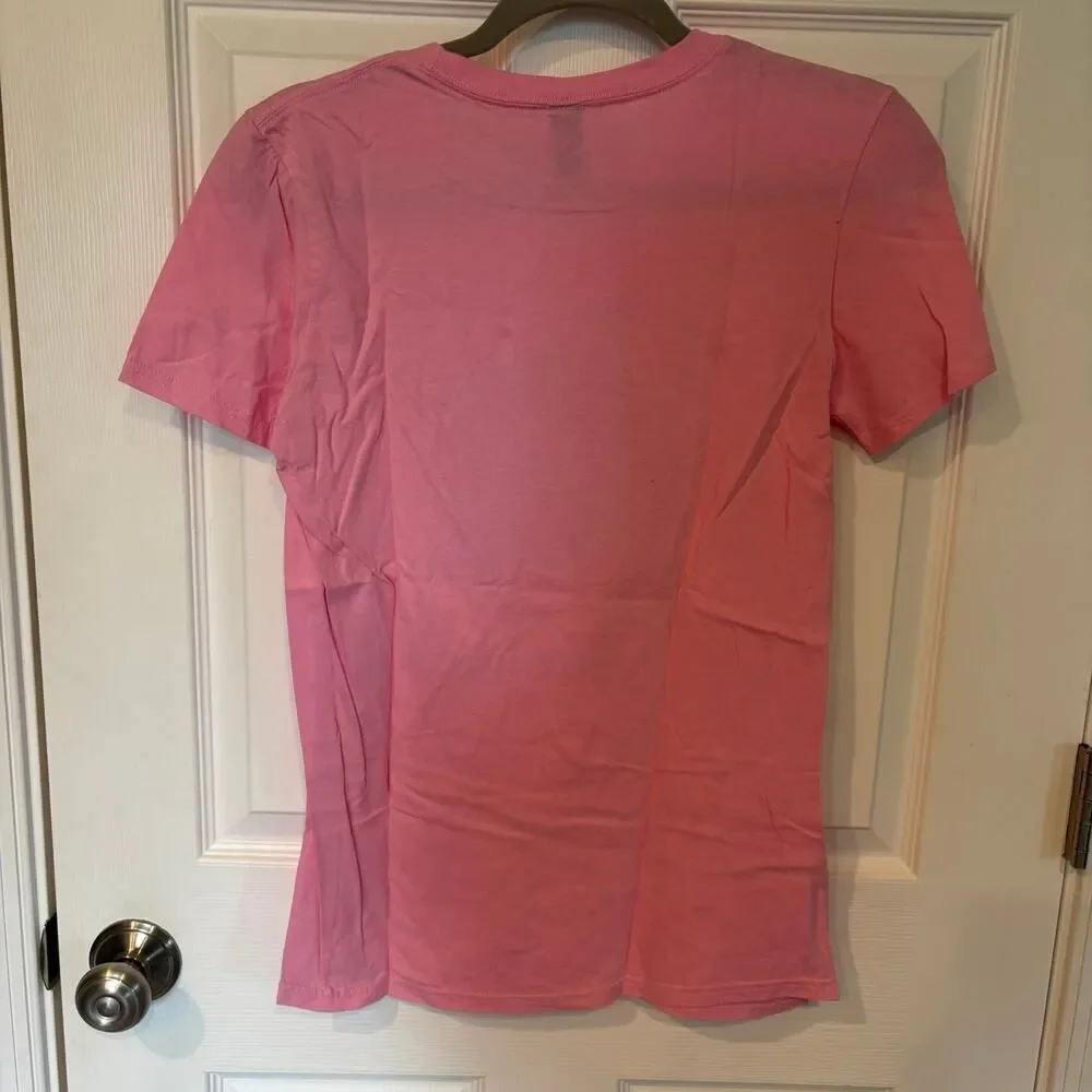 EPCOT Thank the Phoenicians Spaceship Earth Tee Pink Small